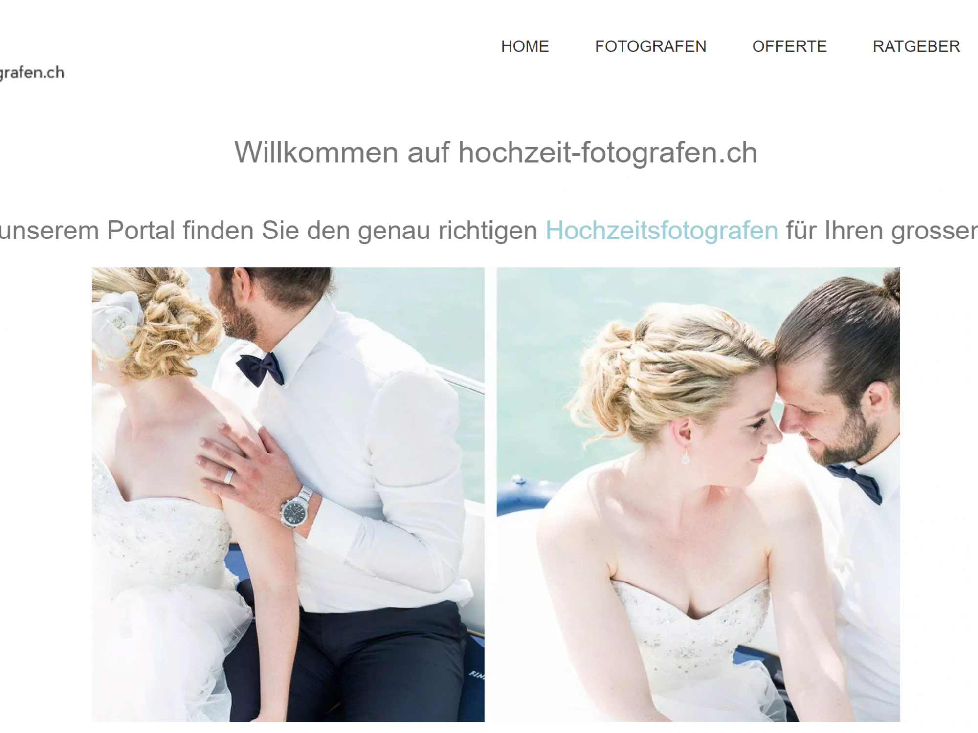 Hochzeitfotografen